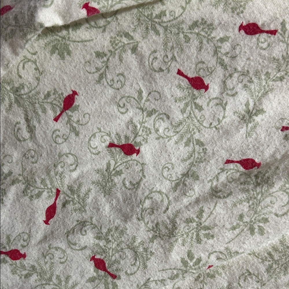 Laura Scott nightgown with Red birds Accent x-large - Picture 3 of 6